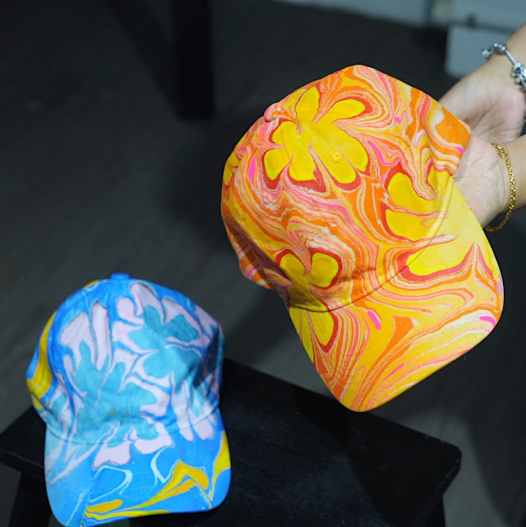 Cap Marbling (1 hour)